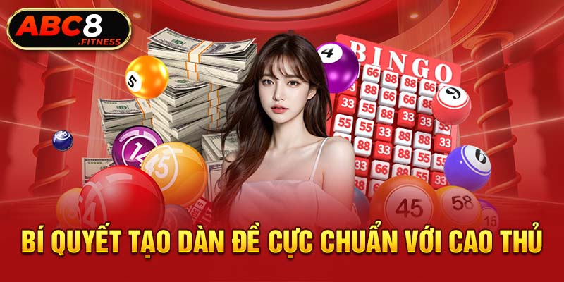 Bí quyết tạo dàn đề cực chuẩn với cao thủ